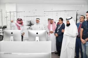 Inaugurating the Students’ Labs at the College of Designs and Arts, Umm Al-Qura University